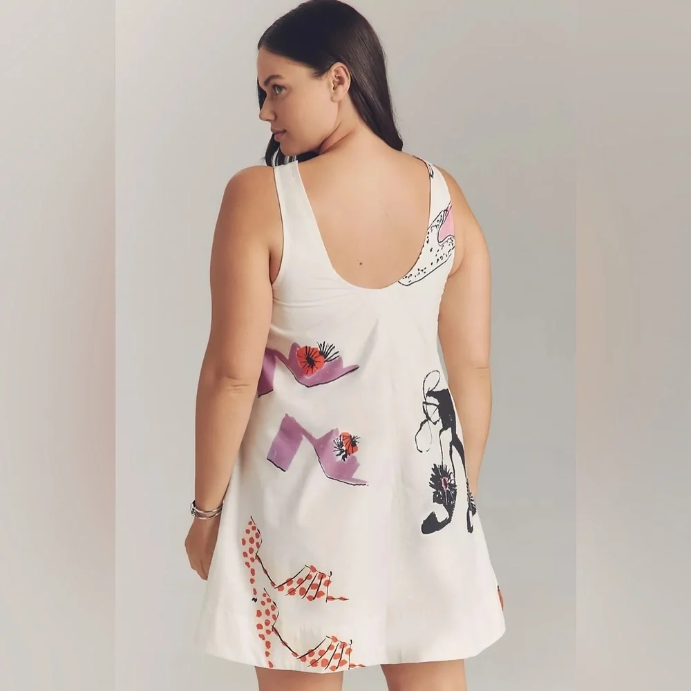 NWT!The Keiko Mini Dress by Maeve: Danielle Kroll Edition- XXS Reg 🔎 - Picture 6 of 8